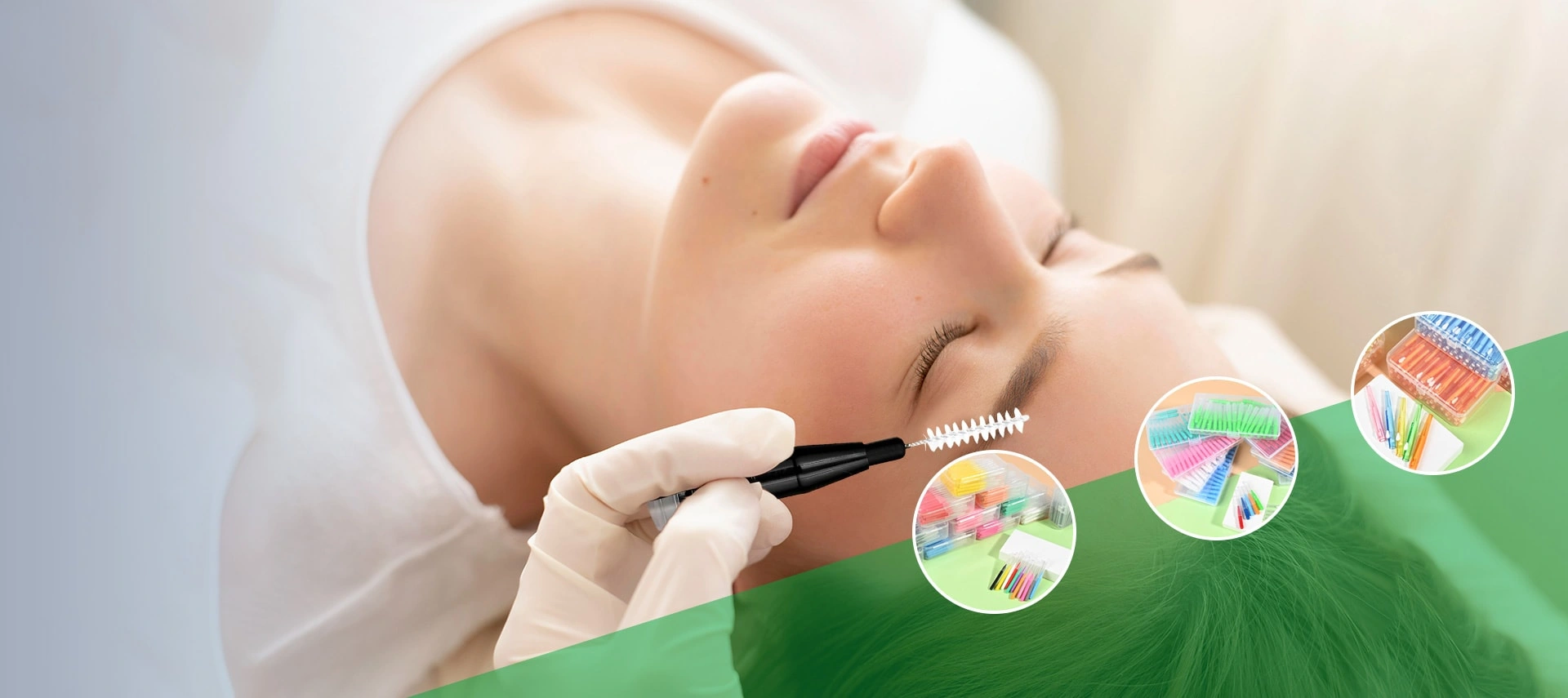 Cepillo para pestañas/cejas